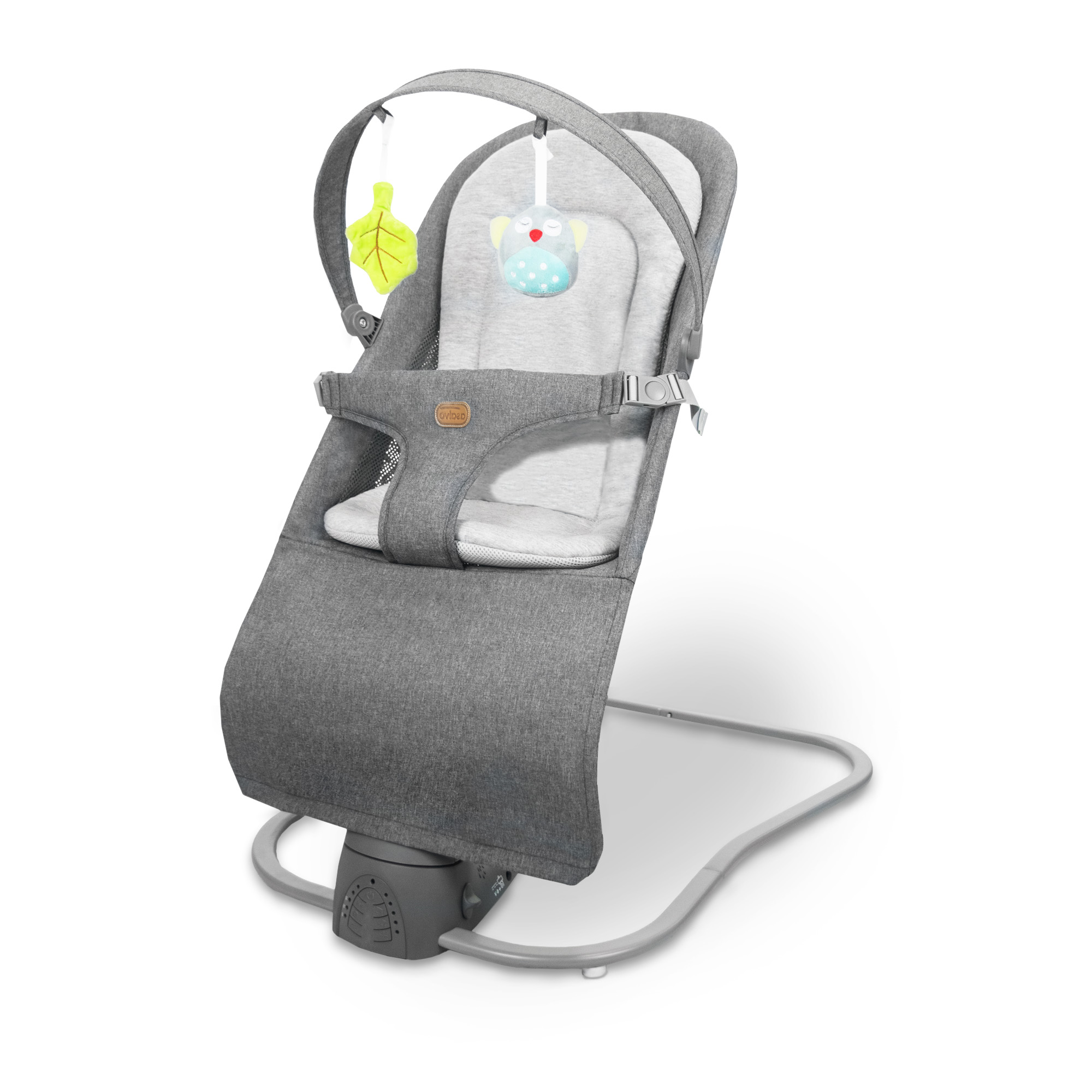 Asalvo Hamaca para Bebé Lamarr - Balanceo para Bebé Automático Con Música, Plegado Compacto, Seguridad y Confort