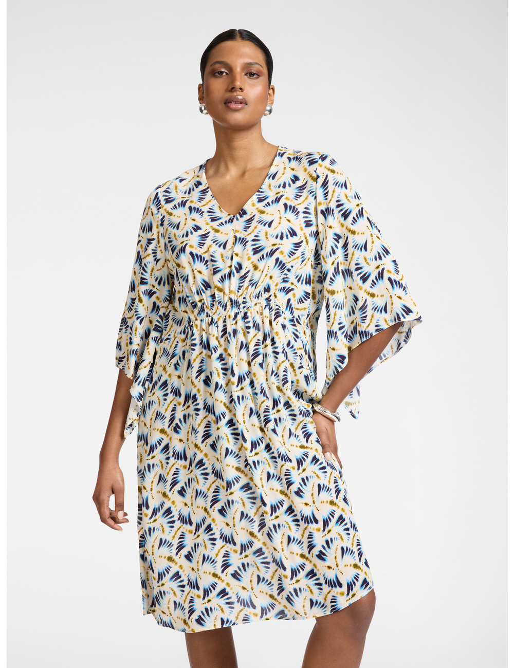 Elena Mirò - Vestido de viscosa estampado