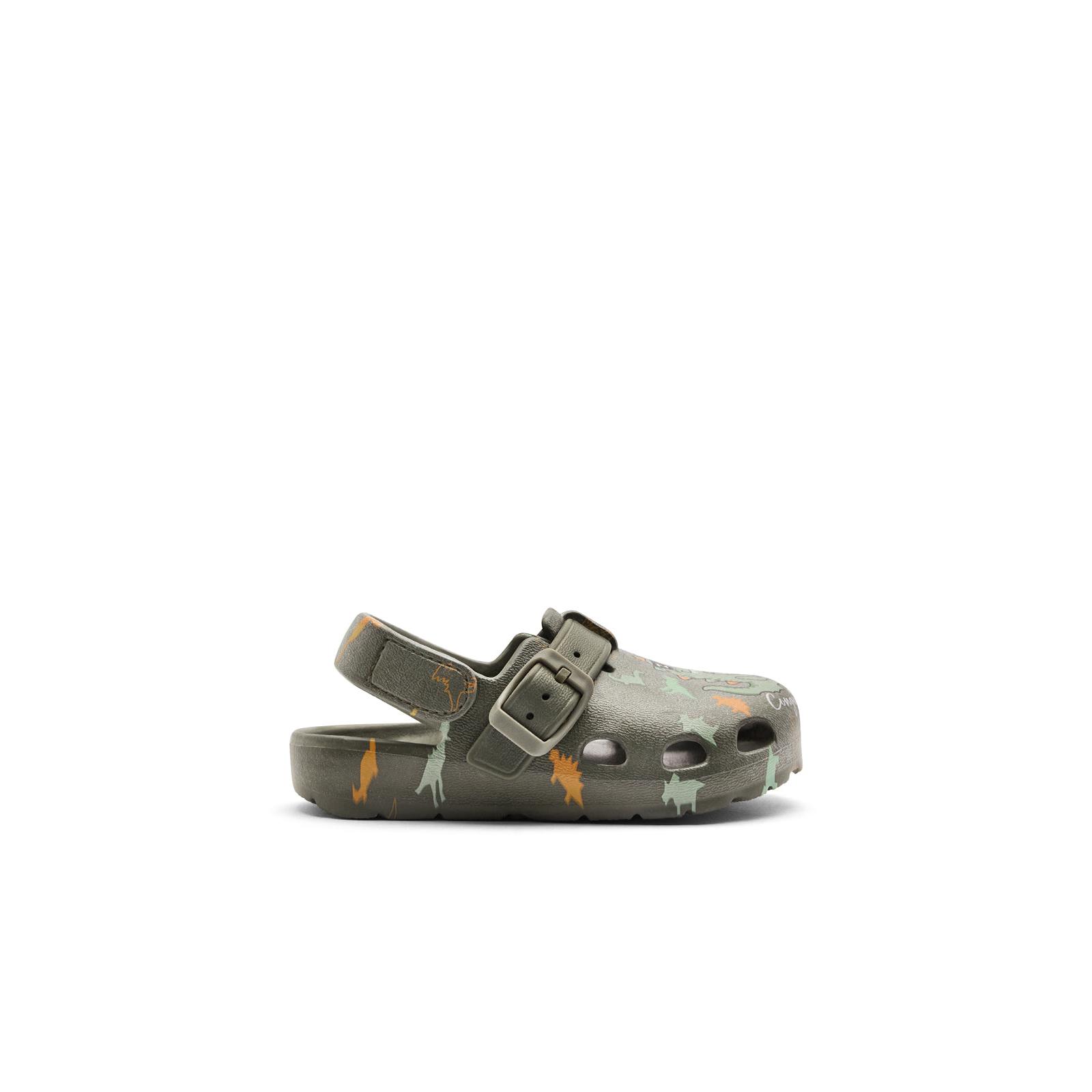 Conguitos - Sandalias Zueco Hebilla Estampado Unicornio Blanco para Niños y Niñas