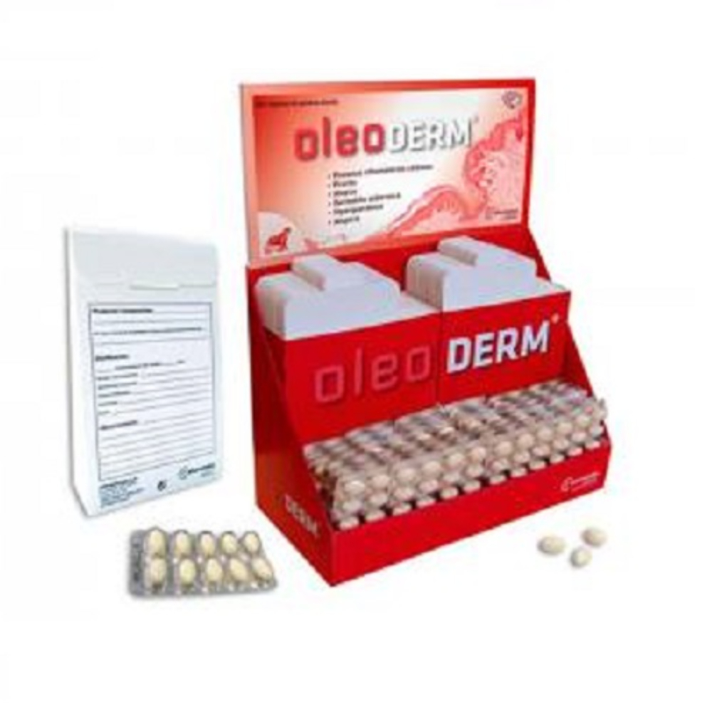 Oleoderm para Piel y Pelaje Sano en Mascotas PHARMADIET 360 cápsulas (expositor)