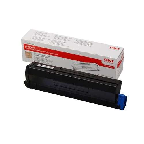 Oki b401 / mb441 / mb451 negro cartucho de toner original - 44992402