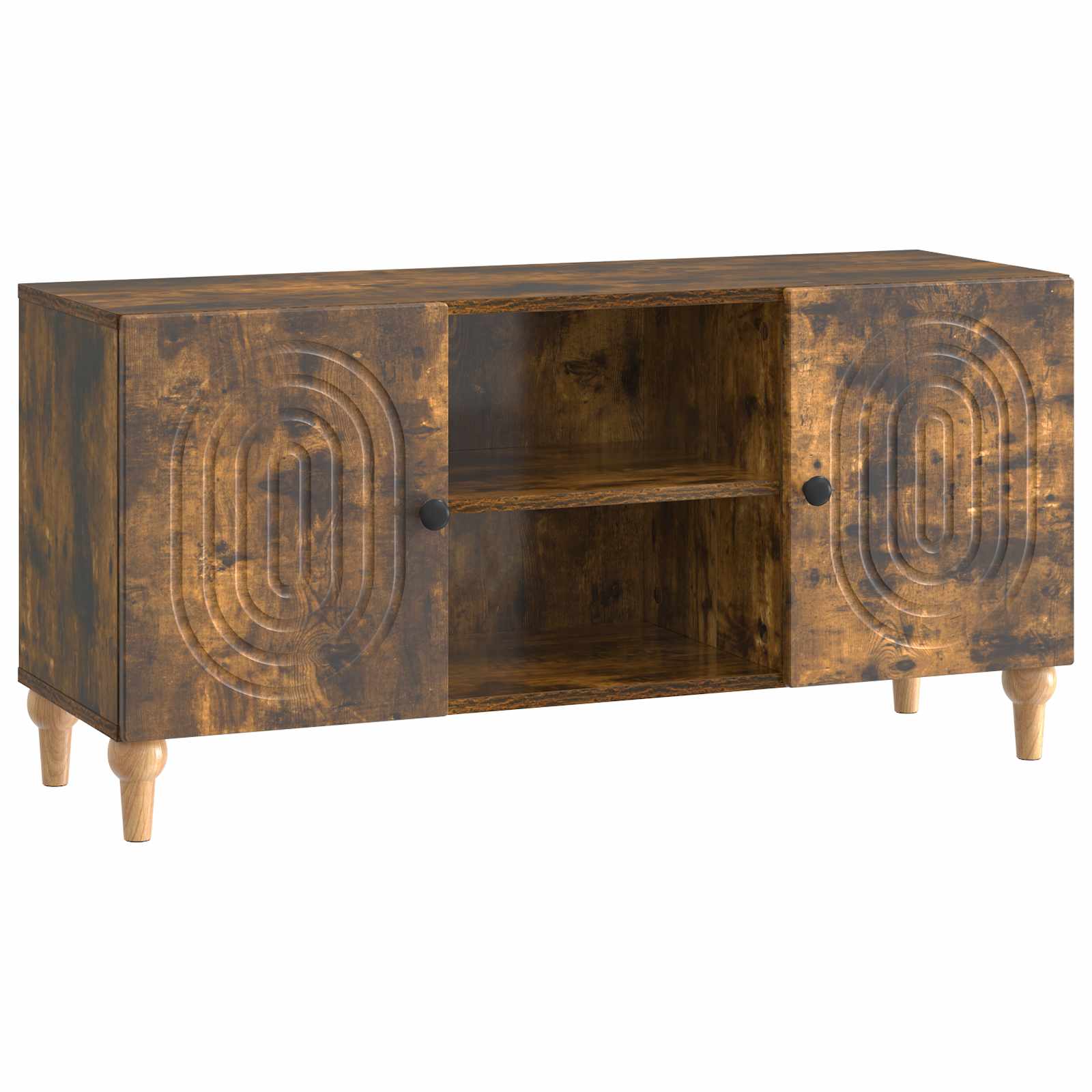 vidaXL Mueble de TV 102 x 34,5 x 50 cm Madera de Ingeniería Multicolor