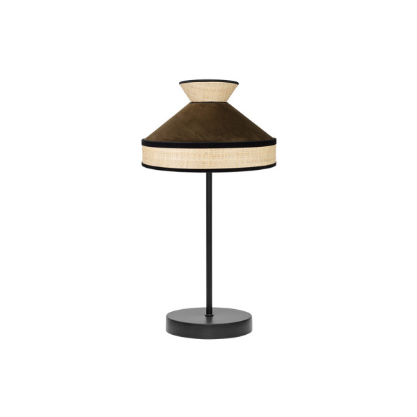 FABRILAMP Sobremesa con acabado en marron modelo Fabrizio