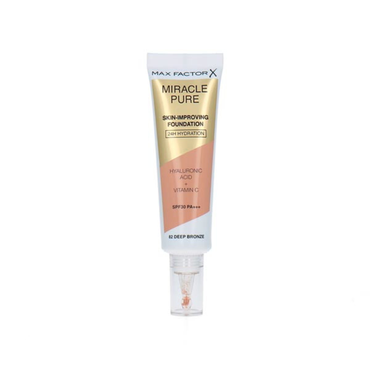 MaxFactor Miracle Pure Skin Base de maquillaje Tono 82 Deep Bronze 30ml