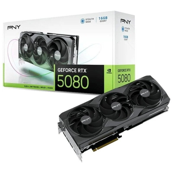 Karta graf. pny geforce rtx 5080 16gb 3-fan