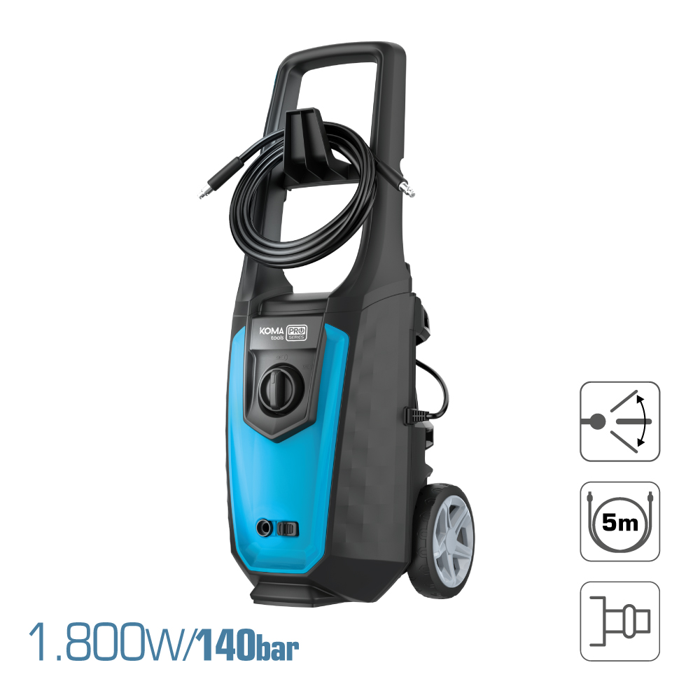 Hidrolimpiadora 1.800 w 150 bar