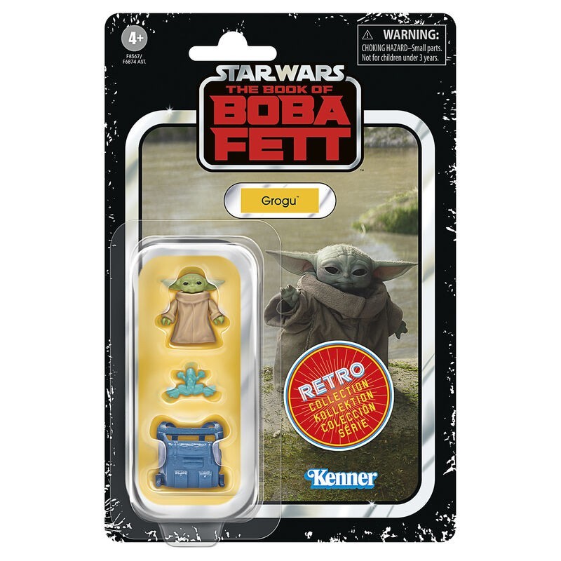 FIGURA GROGU EL LIBRO DE BOBA FETT STAR WARS