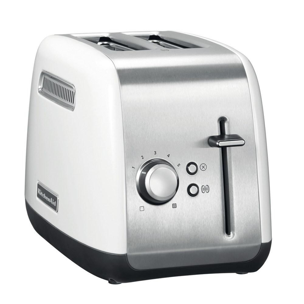 Kitchenaid 5kmt2115ewh 5 2 rebanada(s) 1100 w acero inoxidable, blanco