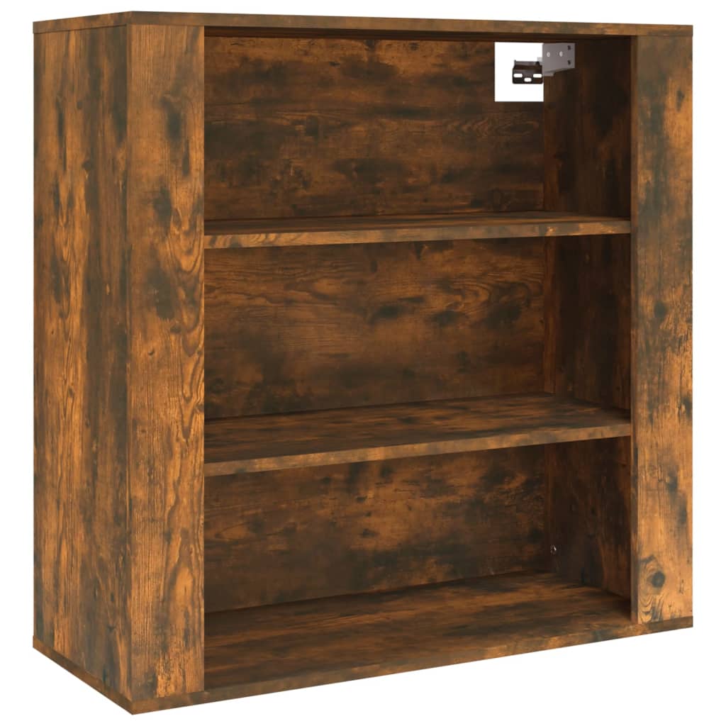 vidaXL Armario de pared madera contrachapada 80x33x80 cm Multicolor