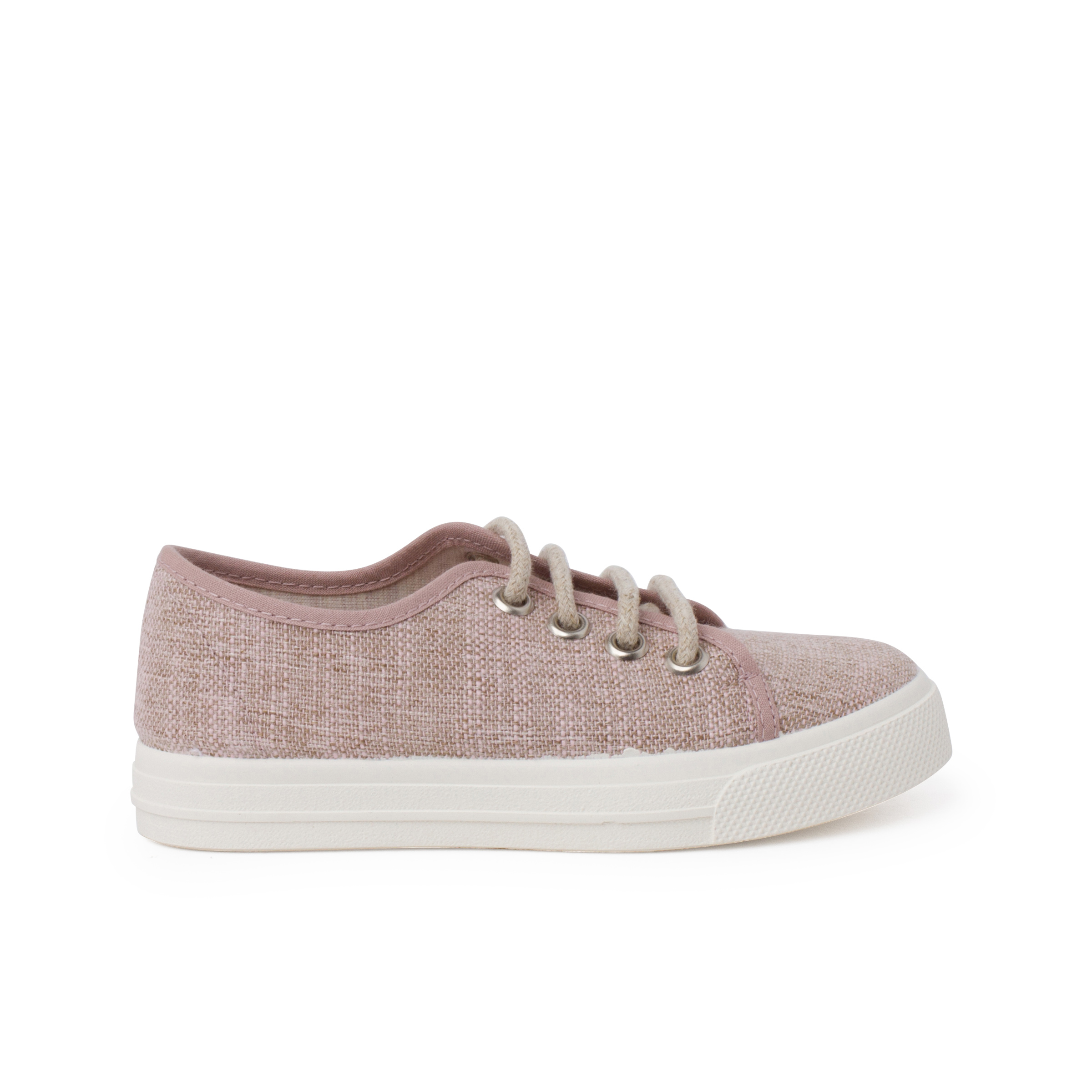 Zapatillas de Lino con Cordones | Pisamonas