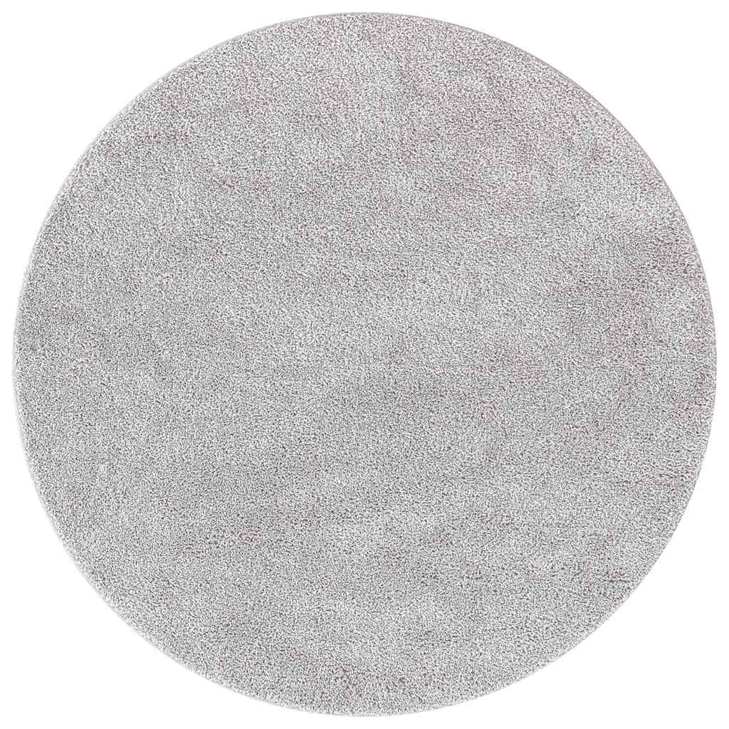 vidaXL Alfombra Shaggy Antideslizante 160 x 160 cm PP