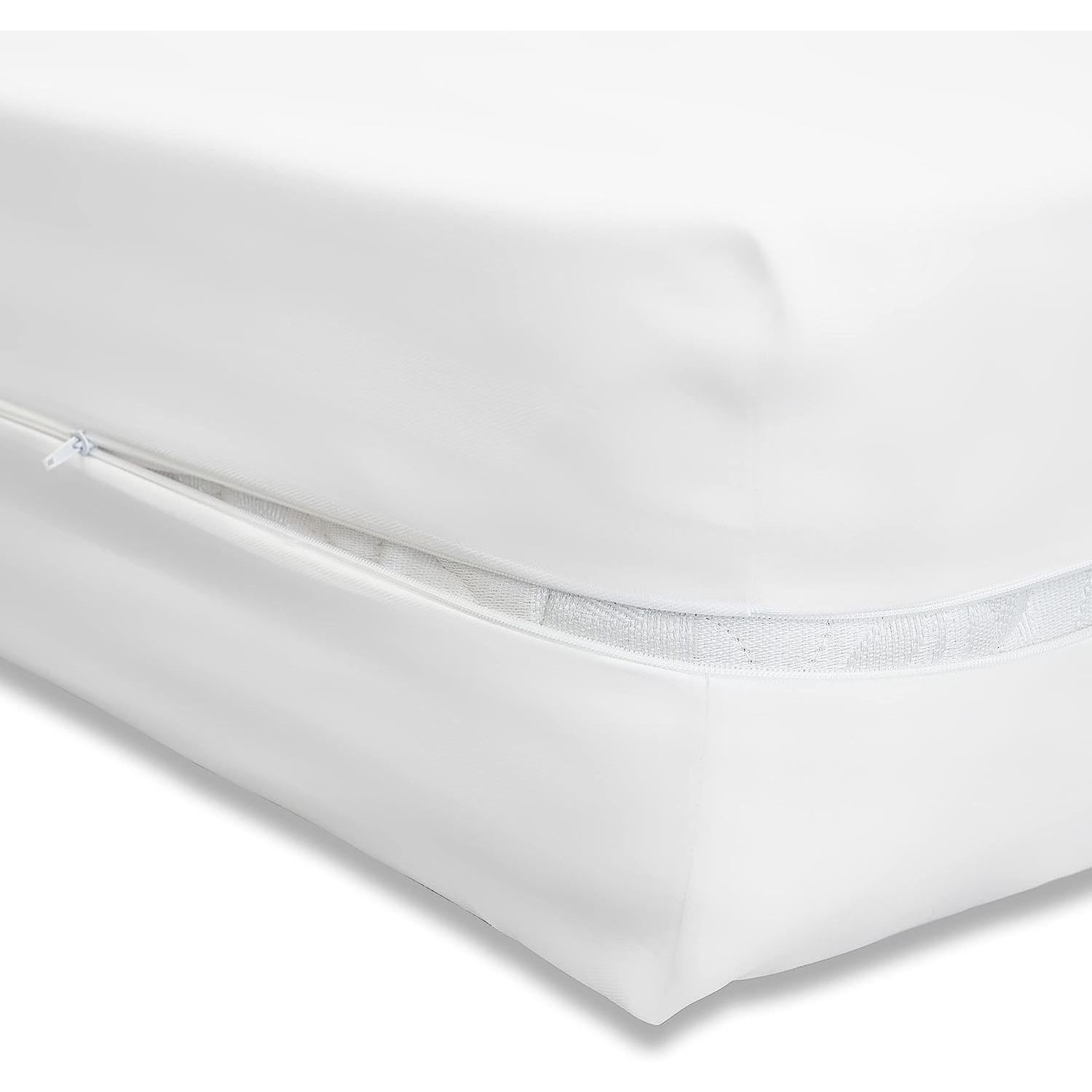 DECASATEXTIL- Funda de colchón Microfibra, Transpirable, Anti bacterias - Disponible en Diferentes Medidas -