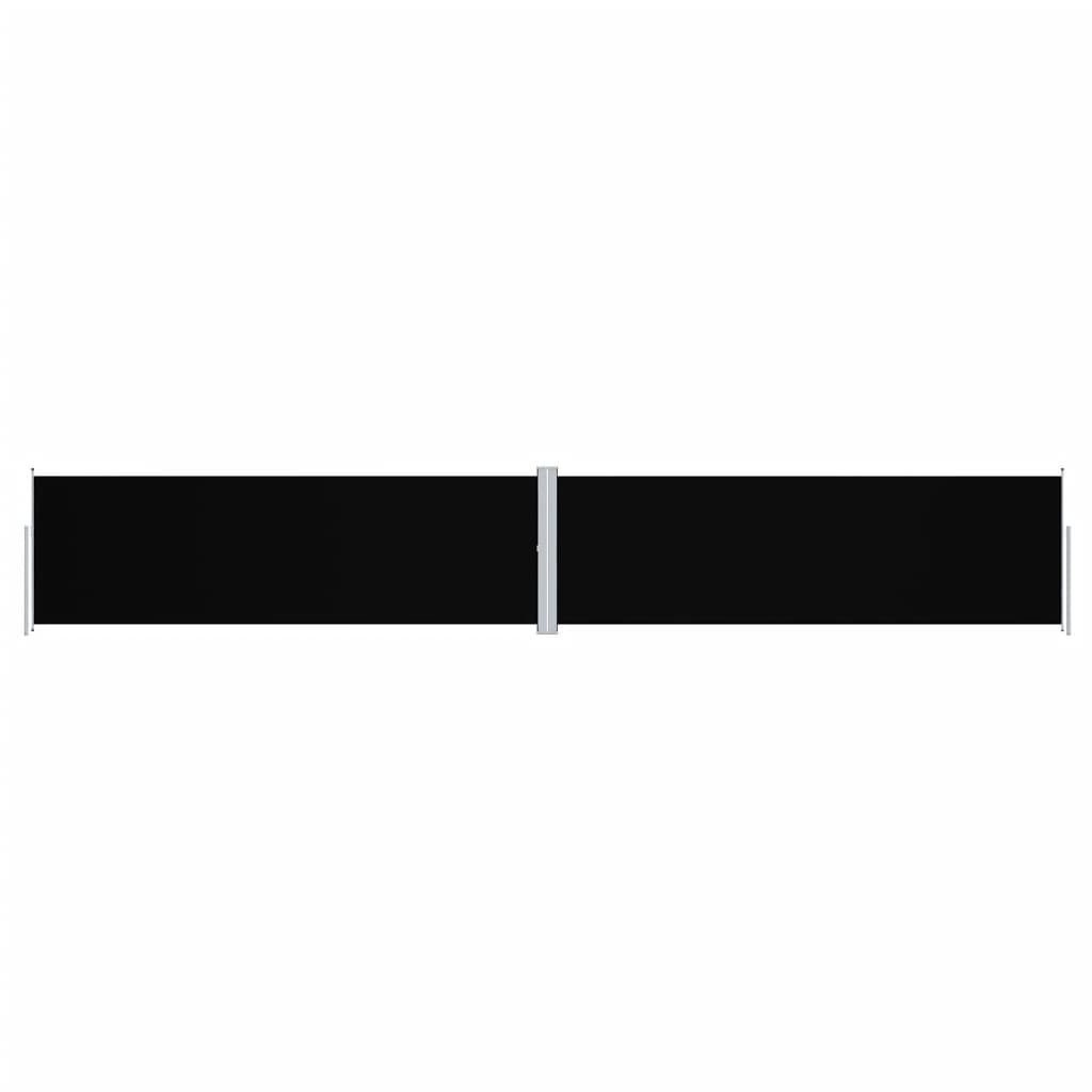 vidaXL Toldo lateral retráctil 160x1000 cm Color Negro, Crema, Antracita