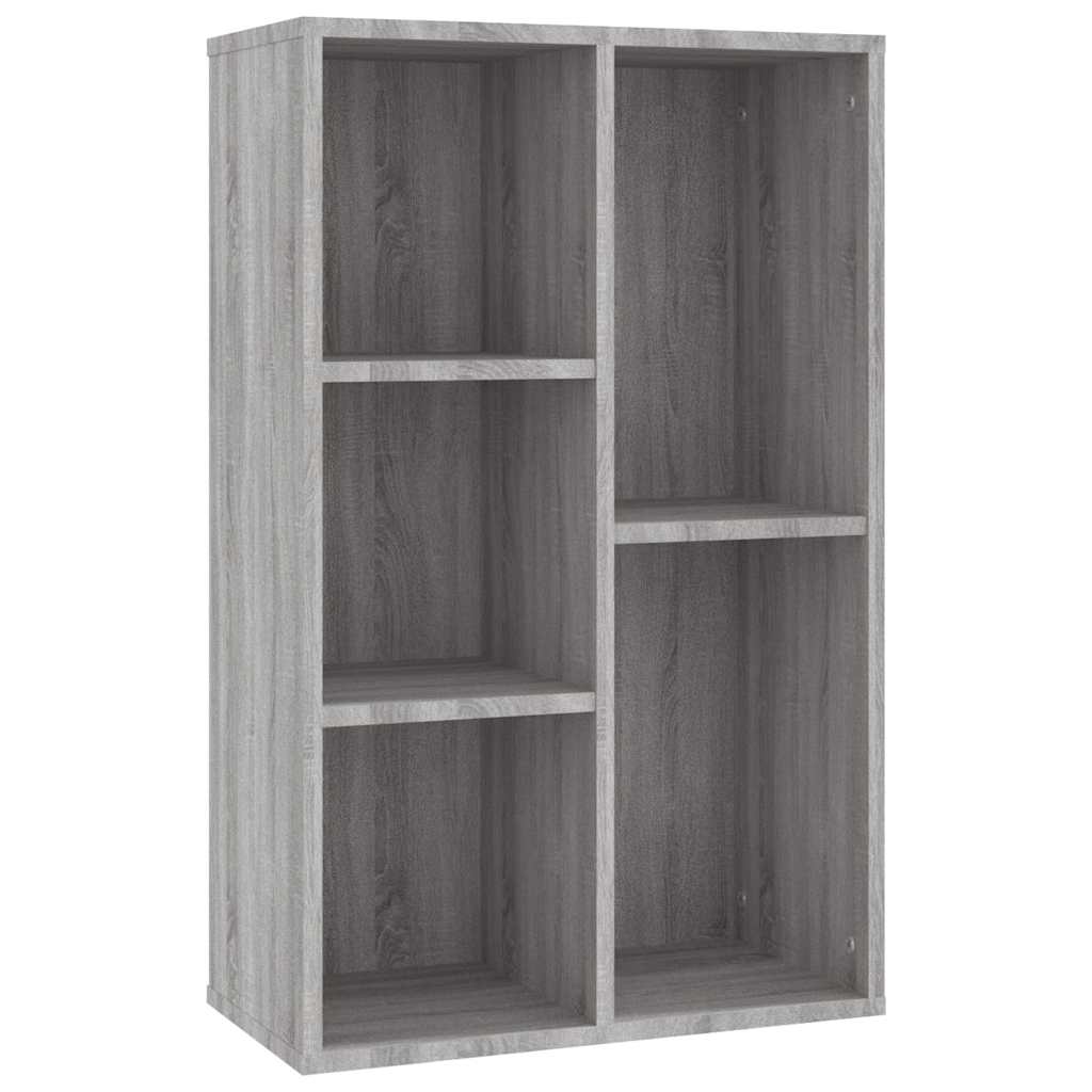 vidaXL Estantería madera de ingeniería 50x25x80 cm Multicolor