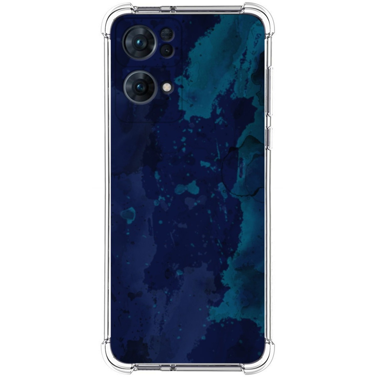 Funda Silicona Antigolpes para Oppo Reno 7 Pro 5G diseño Acuarela 13 Dibujos