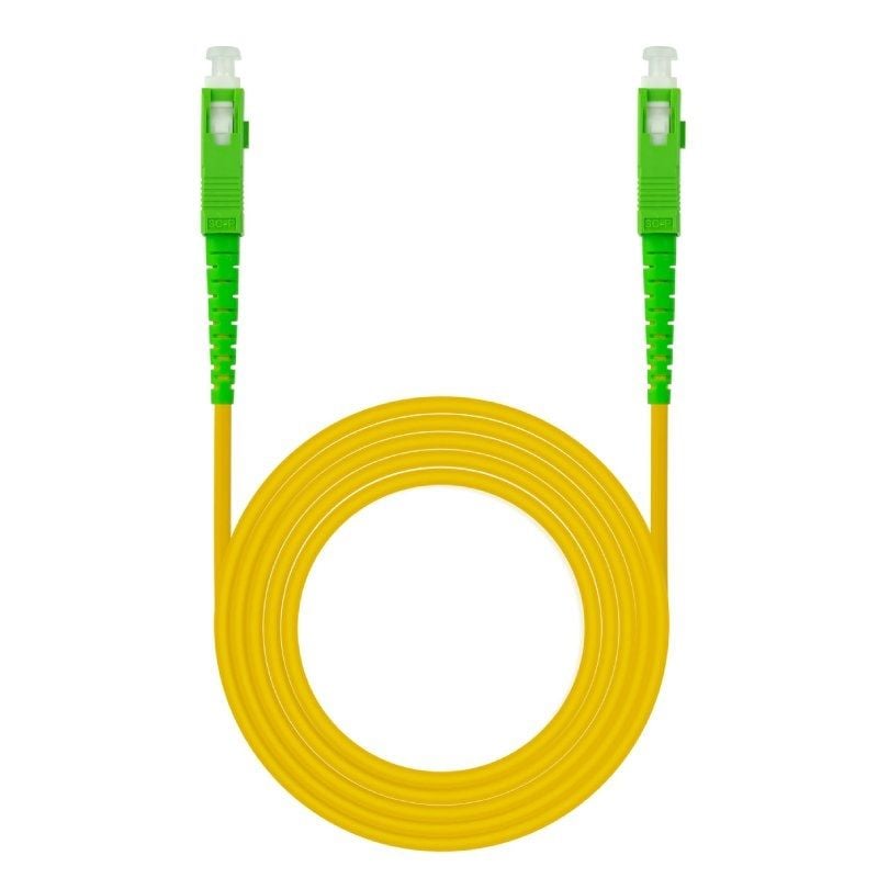Cable de fibra óptica g657a2 nanocable 10.20.0030/ lszh/ 30m/ amarillo