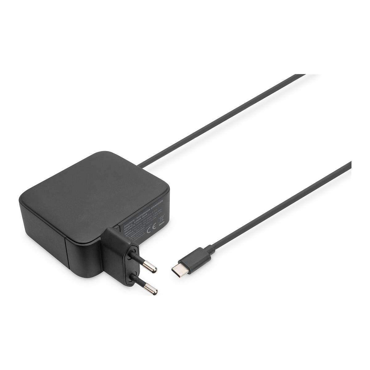 Digitus | Cargador USB-C para portátil, 100 W | DA-10072