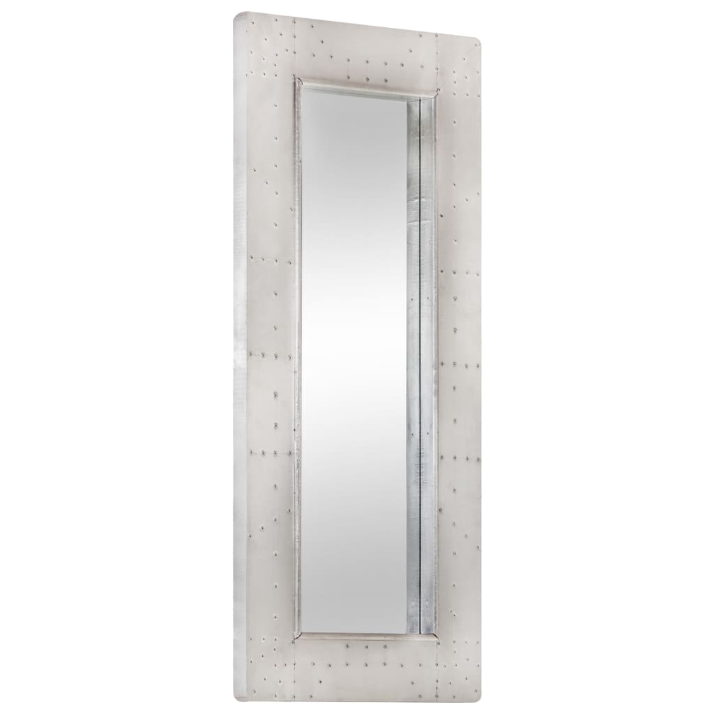 vidaXL Espejo Aviador de Metal Cuarto Baño Aseo Pasillo Maquillaje Dimensiones 50 x 50 cm, 80 x 50 cm, 110 x 50 cm