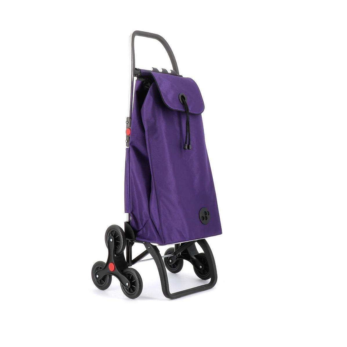 Rolser Carro de Compra I-Max MF 6 Ruedas Sube Escaleras Plegable - Color More