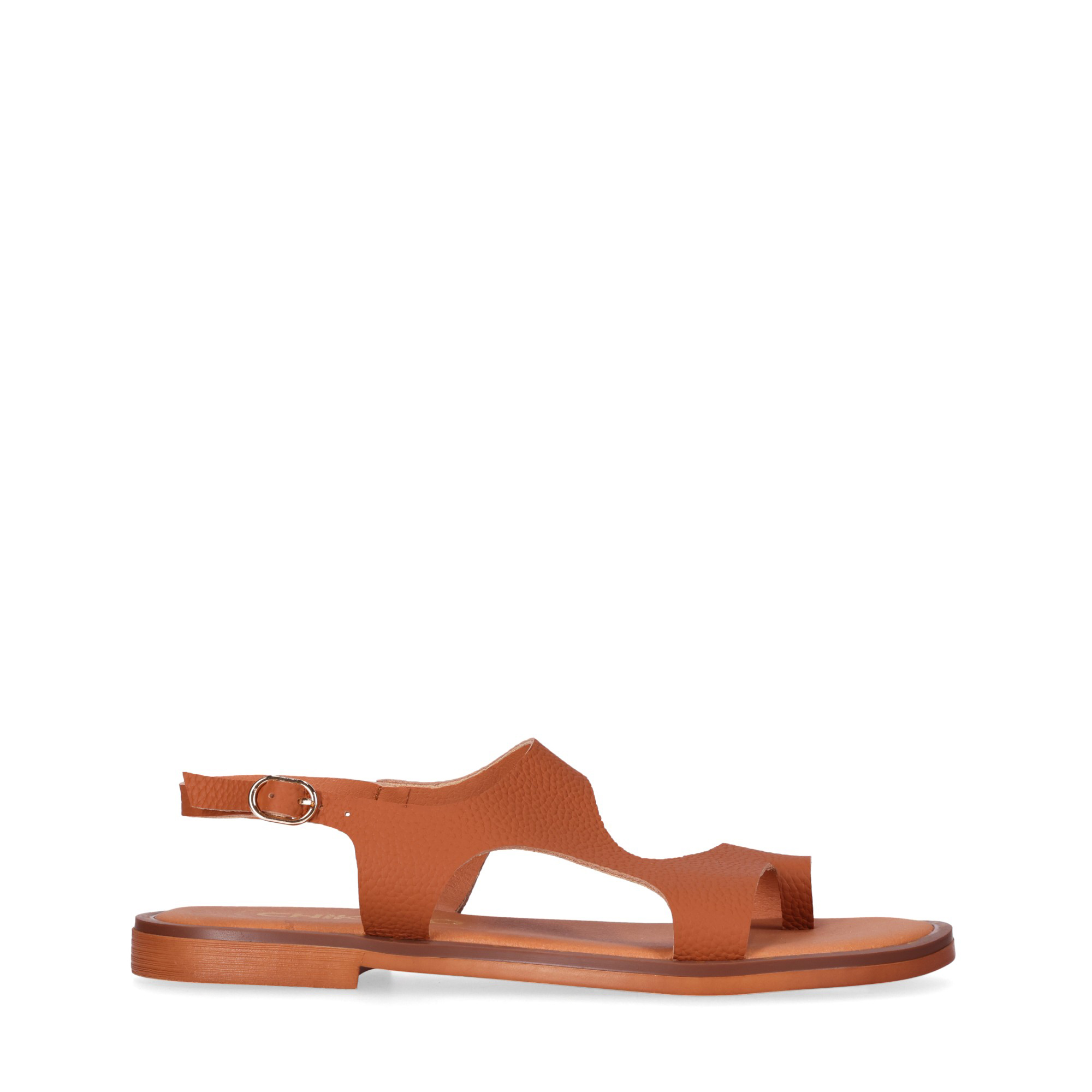 Chika10 Leather MUSAKA 29 Sandalias Planas Cuero/Tan