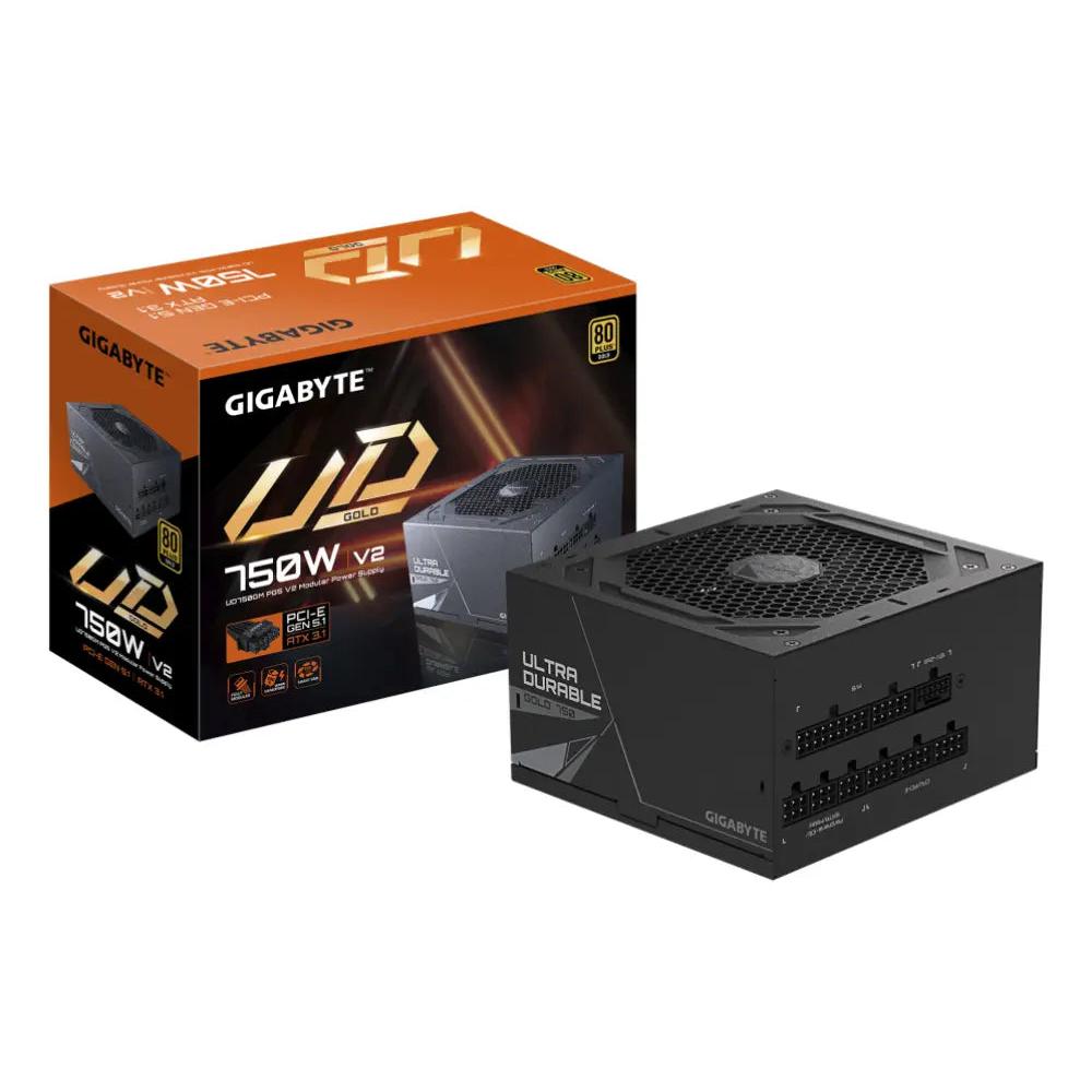 Fuente Alimentación Fuente de Alimentación Gigabyte UD750GM PG5 V2 750W 80 PLUS Gold modular PCIe Gen 5.1