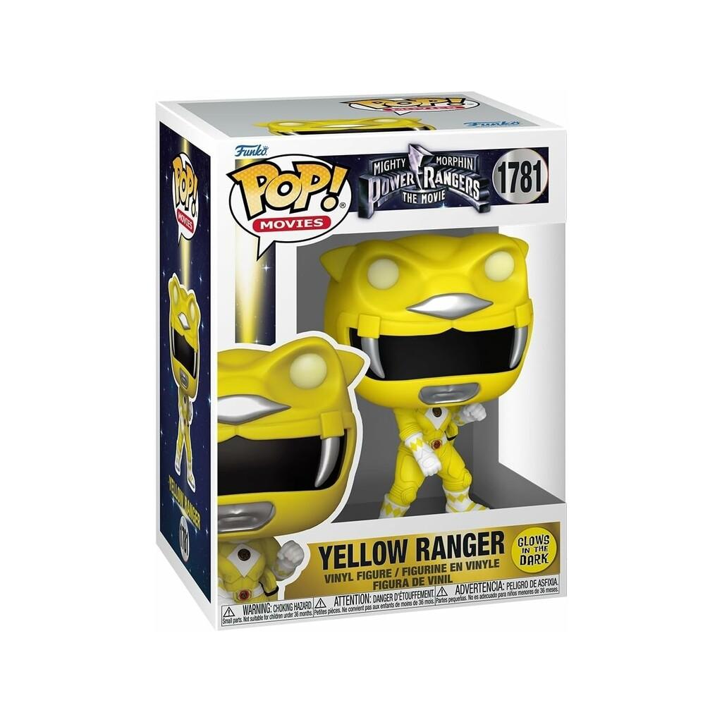 Funko Pop Movies Mighty Morphin Power Rangers The Movie Figura Ranger Amarillo