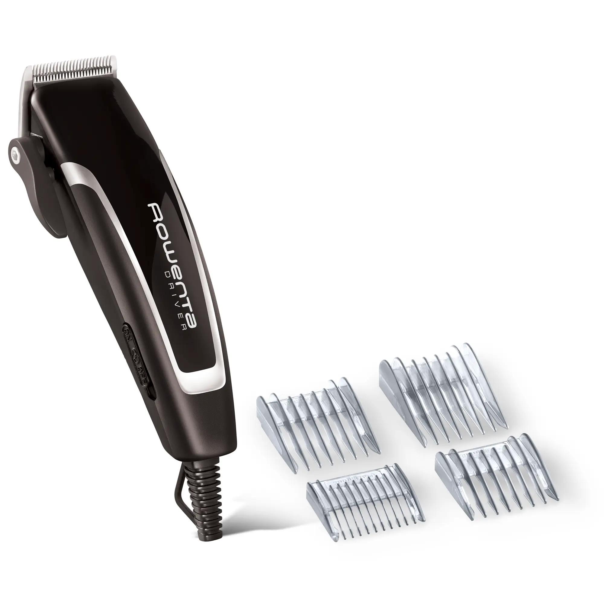 Rowenta Driver TN1603 - Cortapelos con Cable, Cuchillas de Acero Inoxidable,  de 1 a 12 mm