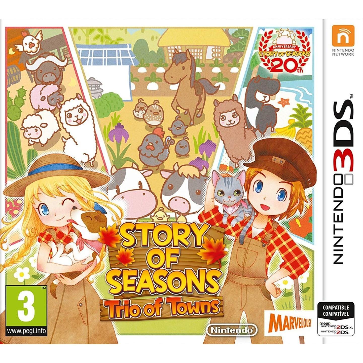 Story Of Seasons: Trio Of Towns - Nintendo 3DS