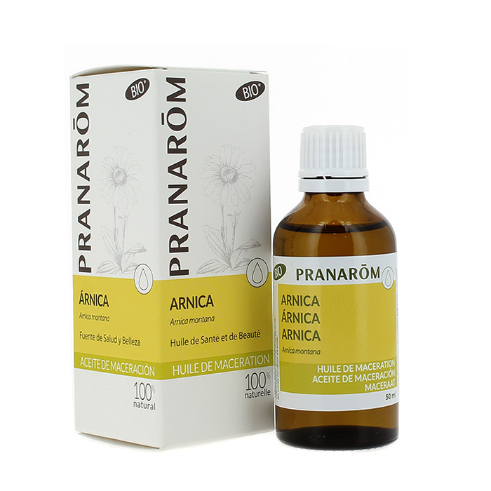 Aceite Vegetal de Árnica Bio 50 ml de aceite Pranarom