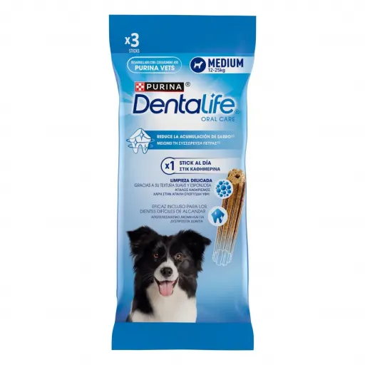 Dentalife Snack para el Cuidado Bucodental en Perros Medianos de 12 a 25 Kg - 5 Stöcke