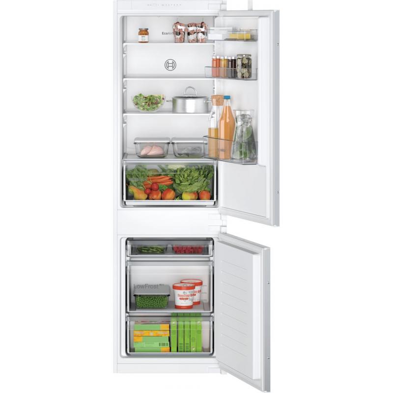 Nevera y Congelador Integrado Bosch Serie 2 KIV86NSE0 267 L E Blanco