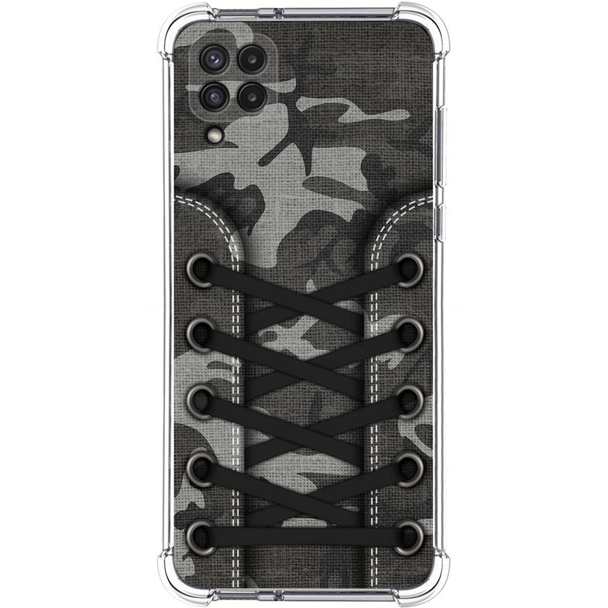 Funda Silicona Antigolpes para Samsung Galaxy A22 4G / M22 diseño Zapatillas 15 Dibujos
