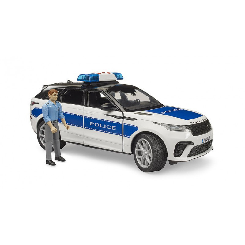 Bruder Range Rover Velar Vehículo Policial Todoterreno Escala 1:16 - Realista y Detallado