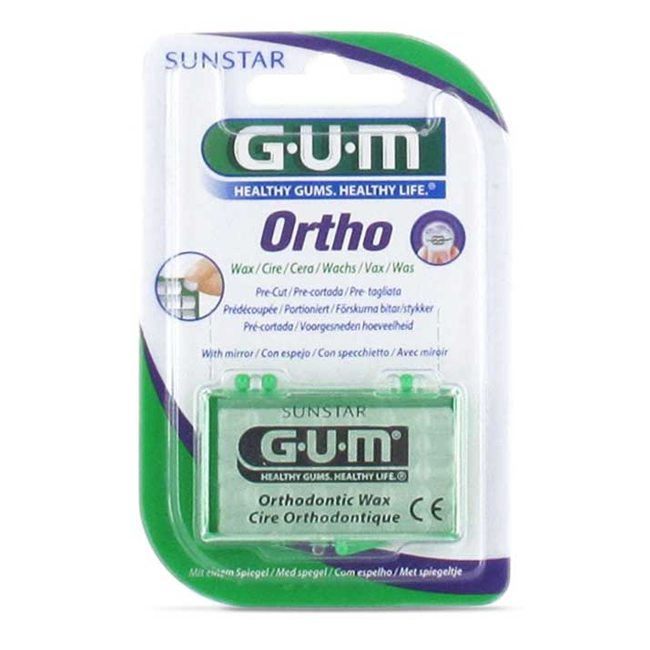 Gum GUM Ortho Cera Ortodoncia Previene Llagas y Alivia Irritaciones