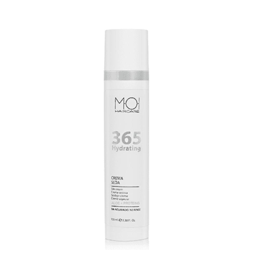 Crema hidratante capilar 365 HYDRATING Proteínas SEDA + Aloe Vera 100ml. MOI HAIRCARE