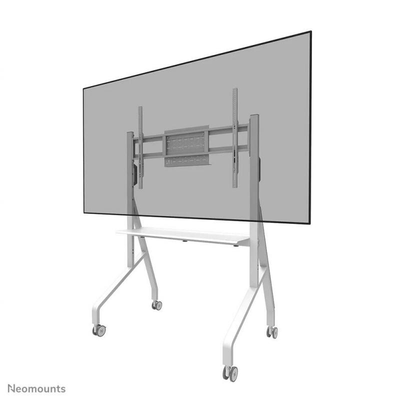 Carro Neomounts FL50-525WH1 Move Go (para una pantalla de 139-218 cm 55-86 pulgadas, máx. 76 KG, altura ajustable)