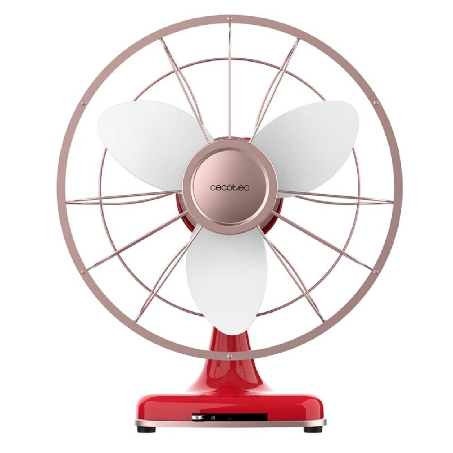 Cecotec Ventiladores de sobremesa EnergySilence 1090 RetroDesk Design