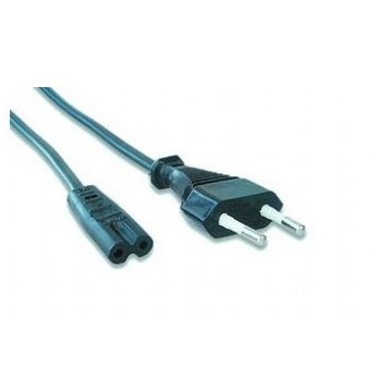 Gembird PC-184-VDE Power plug type C Negro cable de transmisión