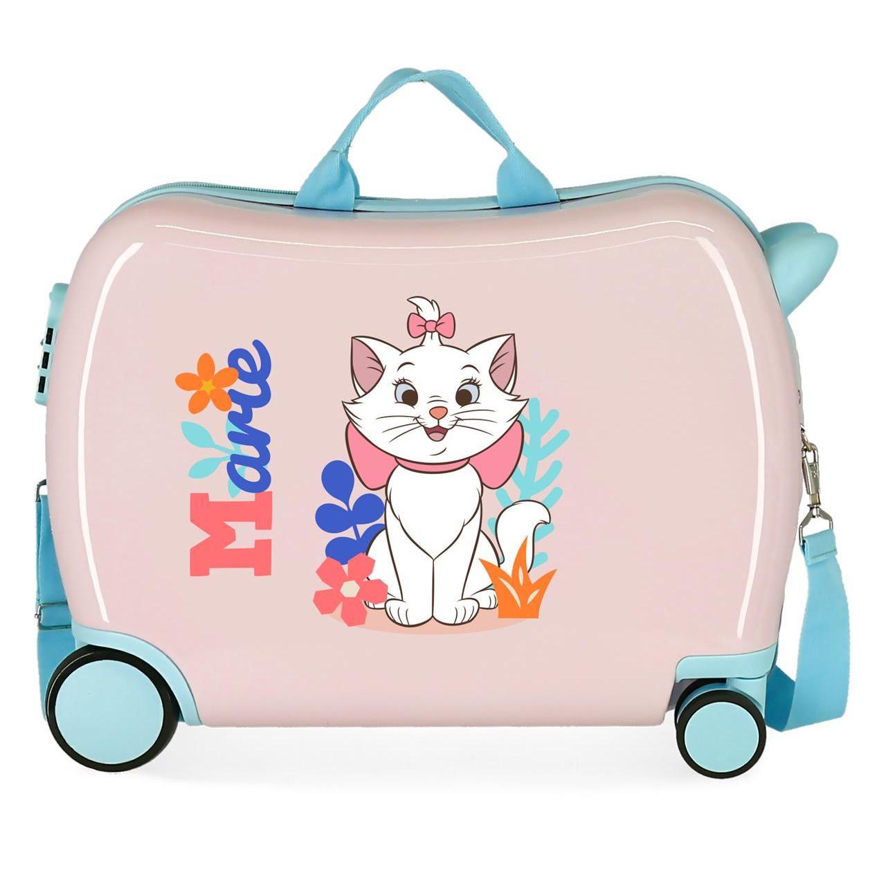Maleta Infantil Disney Multicolor, Fabricada en ABS Resistente, 34 Litros, 2,1 kg, para Viajes en Familia