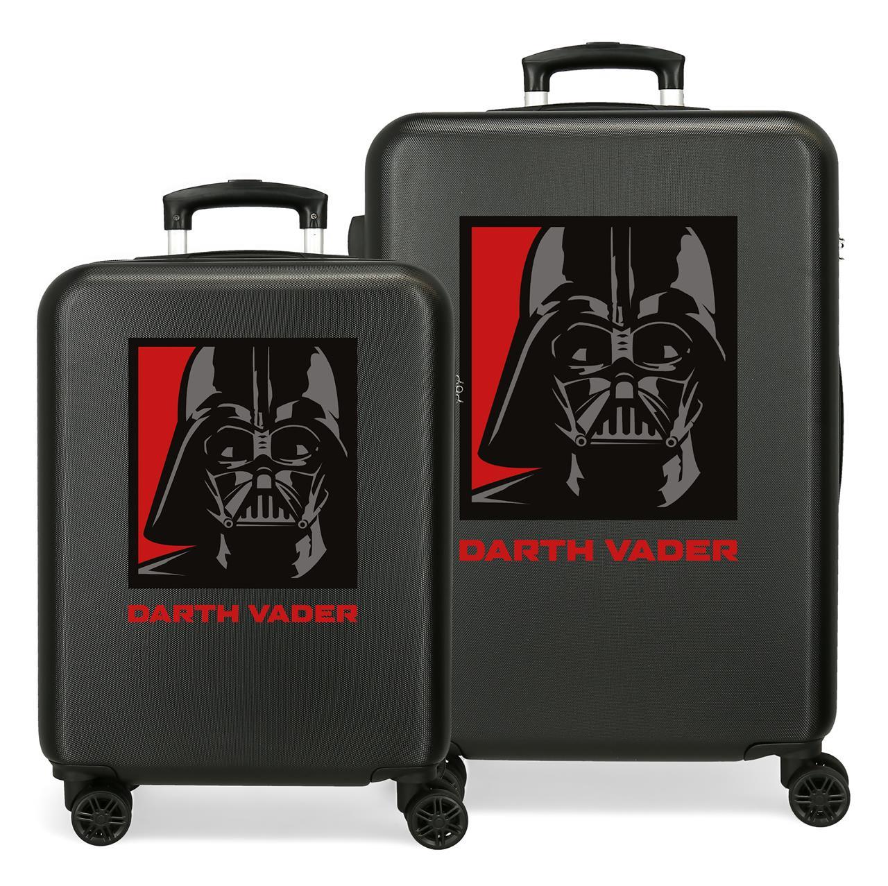 Juego de maletas Star Wars droids negro 68x48x46cm