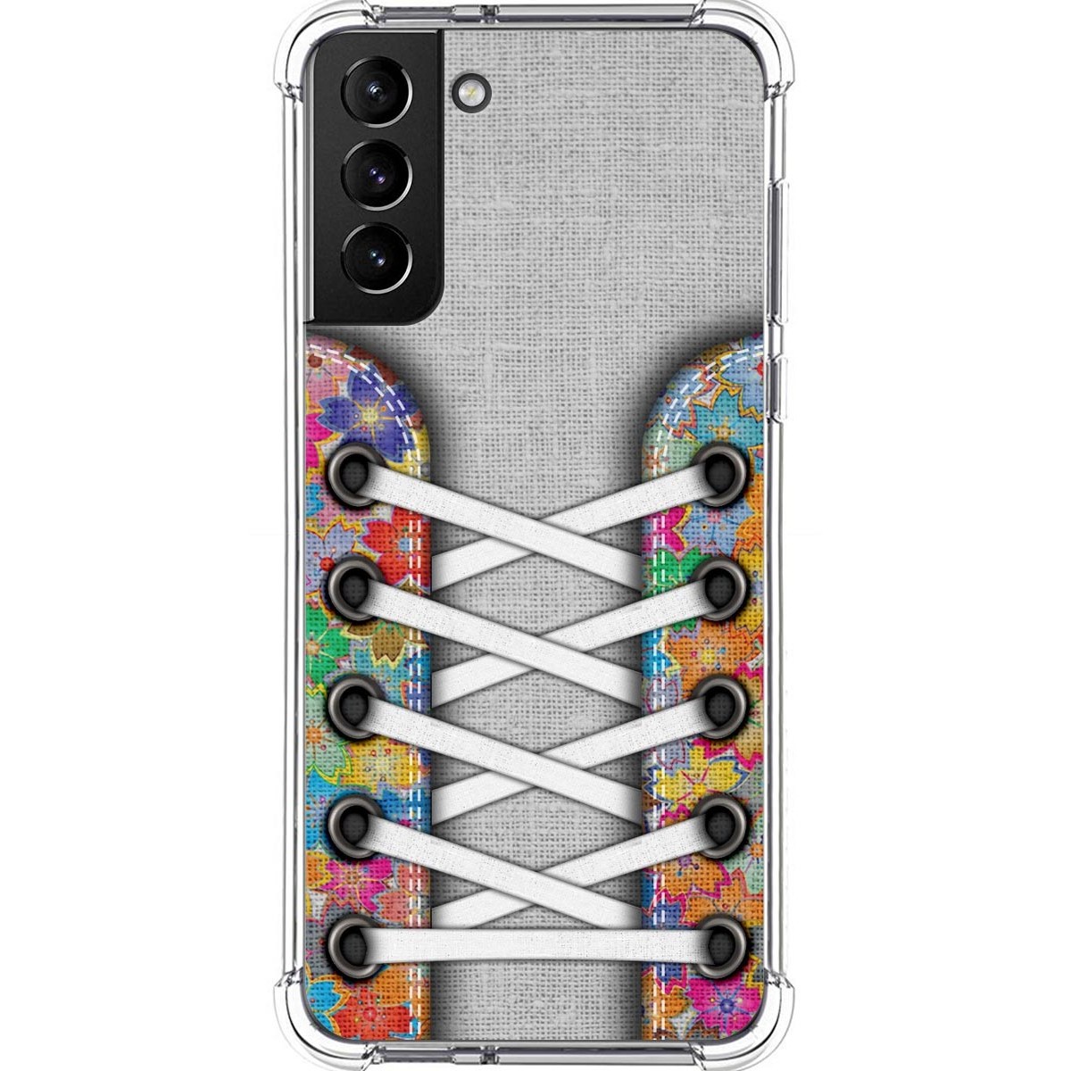 Tumundosmartphone Funda Silicona Antigolpes para Samsung Galaxy S21+ Plus 5G diseño Zapatillas 04 Dibujos