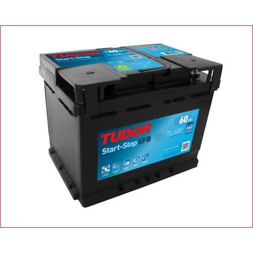 Batería en Acero Inoxidable Tudor TL600 EFB - Calidad Superior