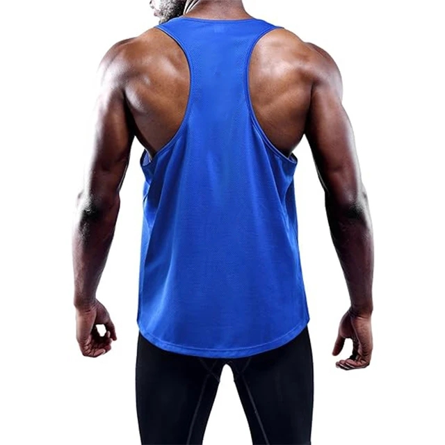 ANSDANK - Ansdank-Camiseta deportiva sin mangas para hombre, chaleco para correr