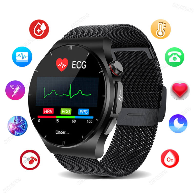 Comprar Reloj inteligente GT4 Pro 2023 NFC para hombre, pantalla HD de  390x390, control del ritmo cardíaco, llamada Bluetooth, IP68, resistente al  agua, para Huawei Xiaomi + caja