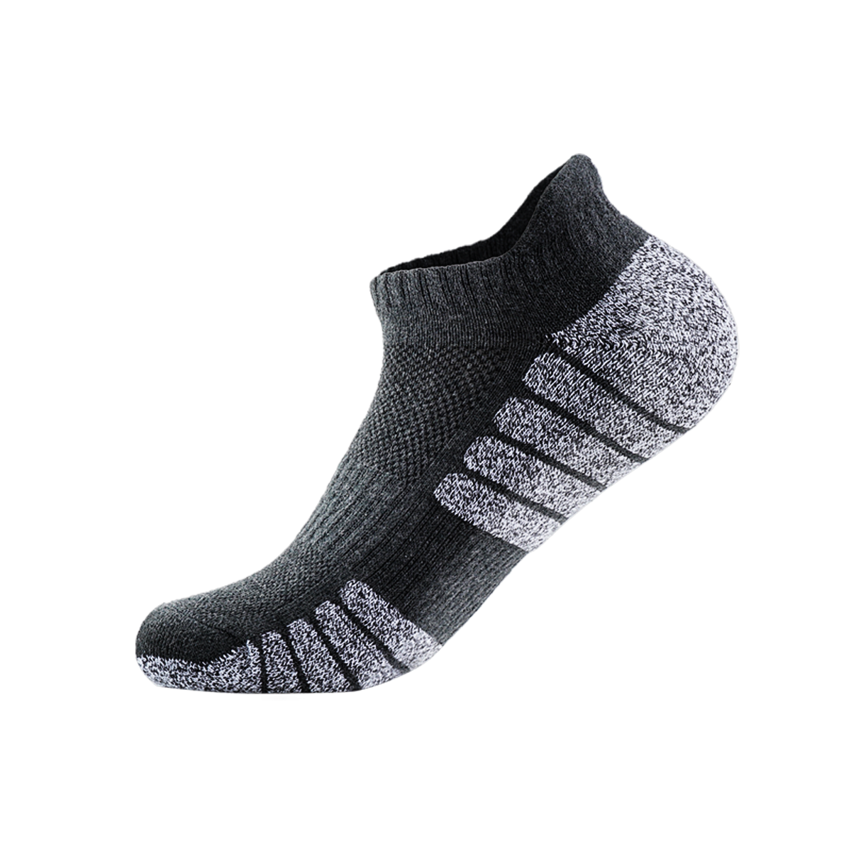ECMLN - Calcetines Deportivos de Alta Calidad para Hombres Tamaño Grande Estilo Ankle Material de Algodón Transpirable y Absorbente de Humedad Ideal para Baloncesto y Atletismo
