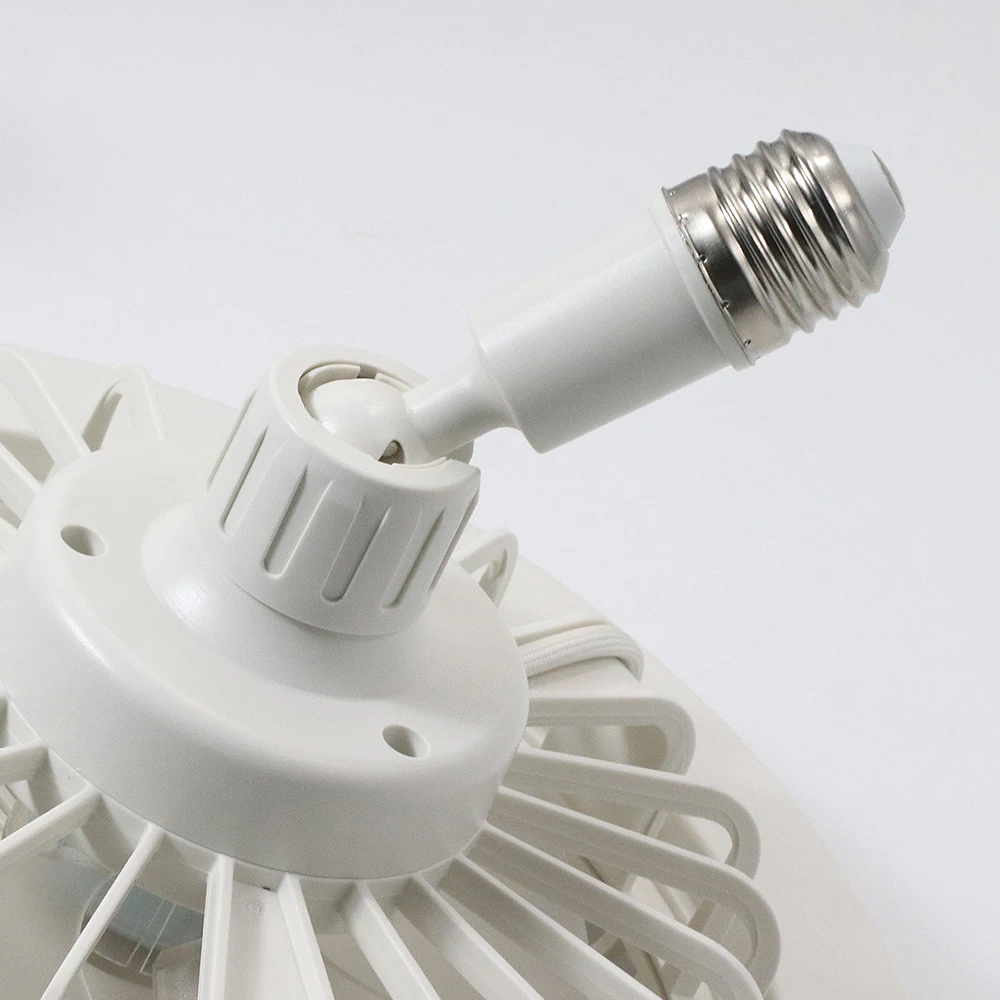 Modern Design E27 Simple Practical Indoor Multifunction Suspension Smart Fan Light_voghion.com