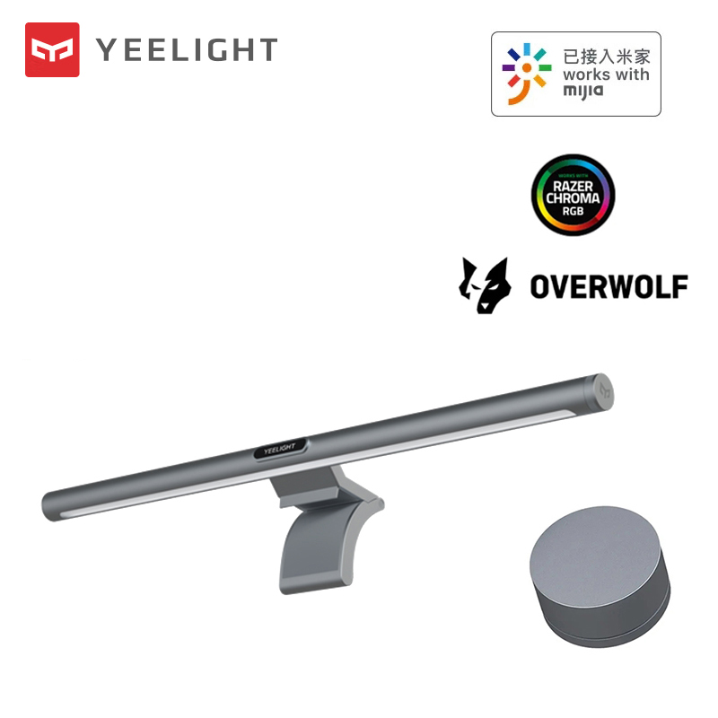 Yeelight-Barra de luz LED para Monitor, barra de luz colgante con  protección de ojos, atenuación, Control inalámbrico, retroiluminación RGB,  pantalla de PC, para oficina de juegos