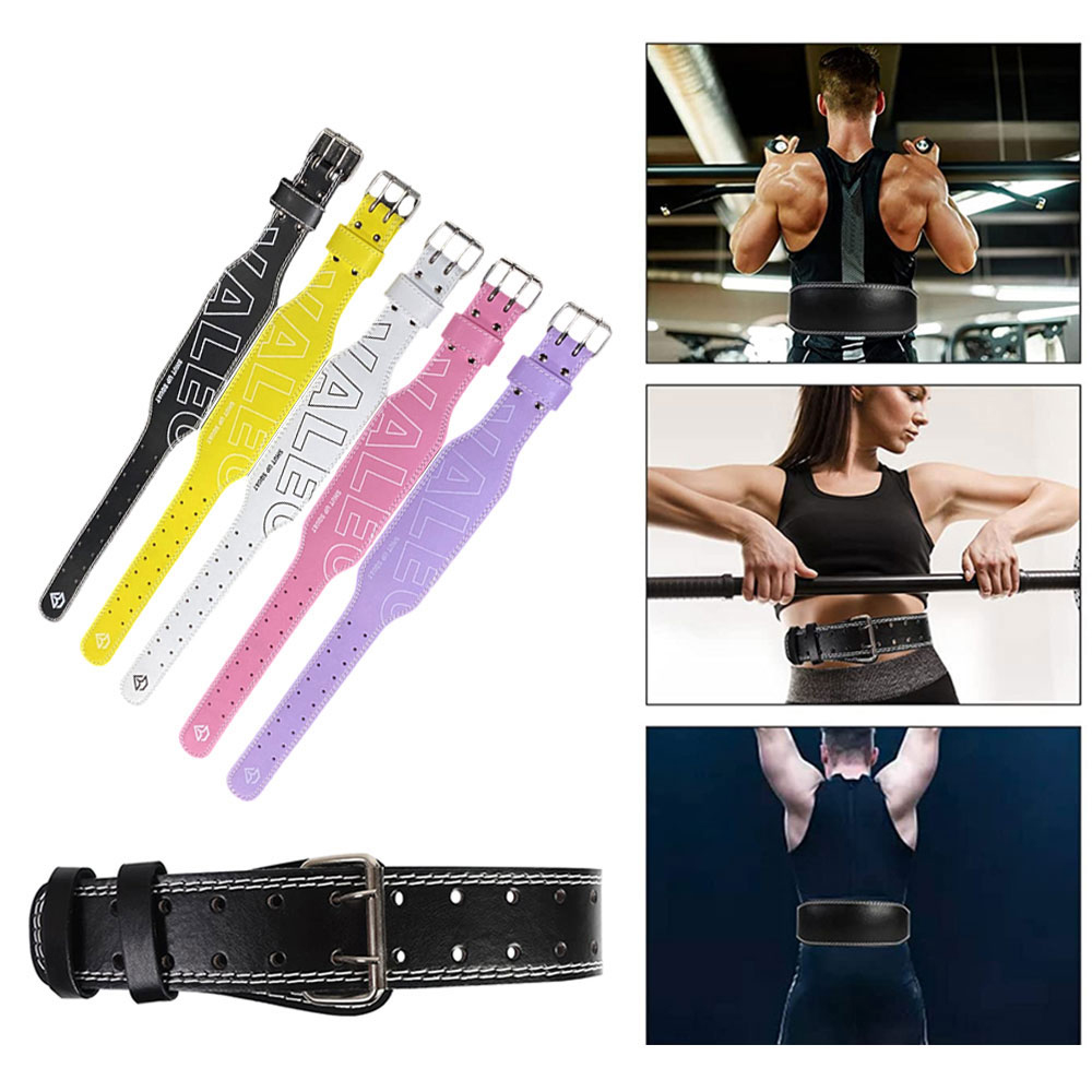 Cinturón de levantamiento de pesas - Soporte lumbar para entrenamientos  pesados ​​de gimnasio y crossfit - Unisex