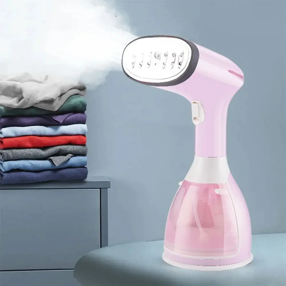 Garment Steamers 280ml Handheld Fabric Steamer 7 Holes 20 Seconds Fast-Heat 1500W Garment Steamer for Home Travelling Portable_voghion.com