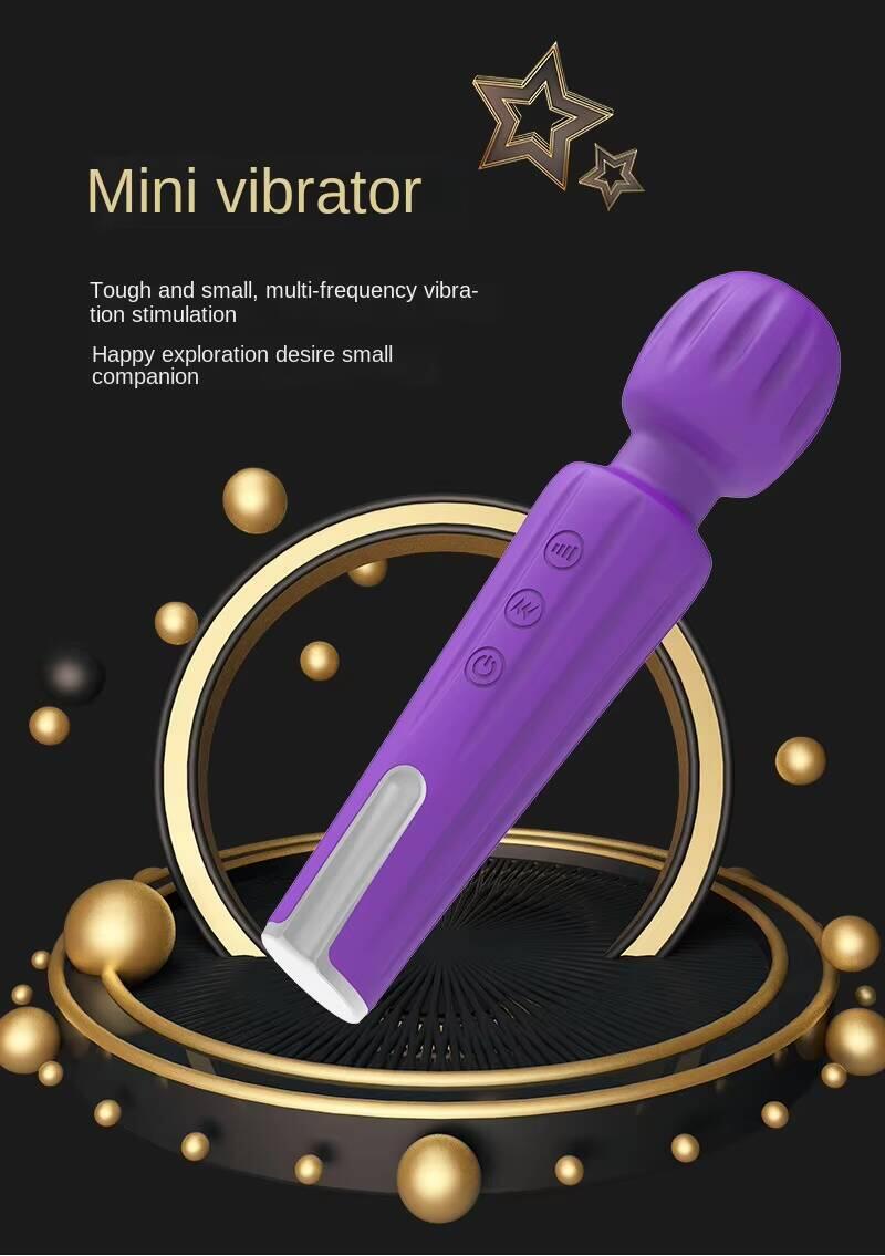 Women's Mini Honey Bean Electric Massager G-Point Masturbator AV Stick Adult Sex Products Cross-Border Exclusive Bullet Vibrator